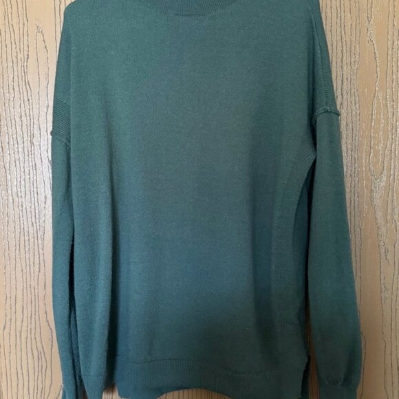 Staccato - Slit Mock Neck Pullover Sweater - Picture 2 of 5